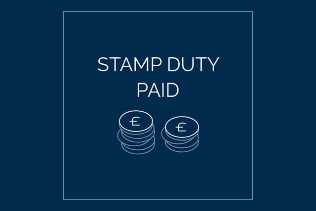 Stamp Duty paid asset icon David Wilson homes