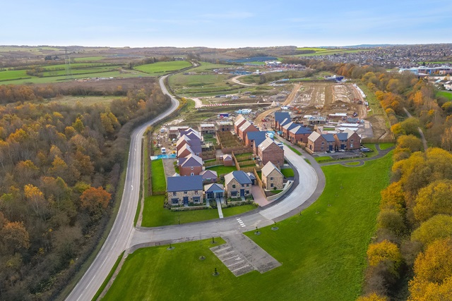 Drone image Bluebell Meadows