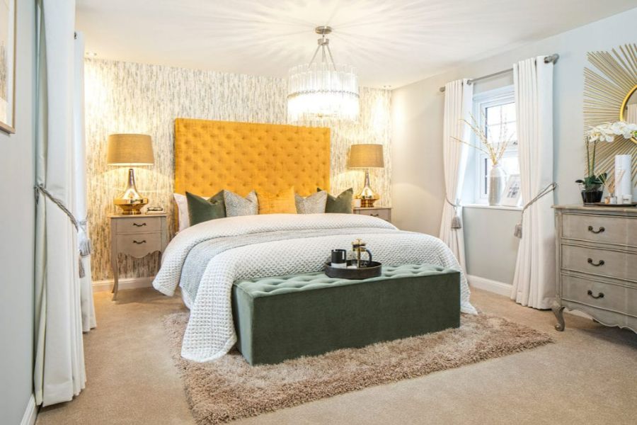 David Wilson Homes Master Bedroom